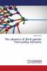The absence of third gender from policy concerns