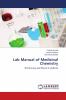 Lab Manual of Medicinal Chemistry