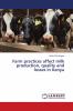 Farm practices affect milk production quality and losses in Kenya