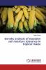 Genetic analysis of excessive soil moisture tolerance in tropical maize