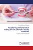 Academic performance rating of the Dental Faculty students