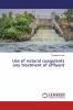 Use of natural coagulants any treatment of effluent