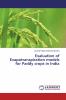 Evaluation of Evapotranspiration models for Paddy crops in India