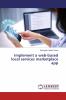 Implement a web-based local services marketplace app