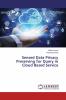 Sensed Data Privacy Preserving for Query in Cloud Based Service