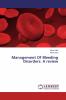 Management Of Bleeding Disorders