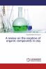 A review on the sorption of organic compounds in clay
