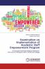 Examination on Implementation of Academic Staff Empowerment Program