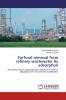 Furfural removal from refinery wastewater by adsorption