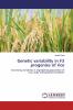 Genetic variability in F3 progenies of rice