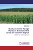 Study on Some Forage Plants in the Semi-Arid Lands of Varamin Region