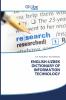 ENGLISH-UZBEK DICTIONARY OF INFORMATION TECHNOLOGY