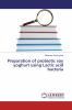 Preparation of probiotic soy yoghurt using Lactic acid bacteria