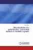 Microbubbles for optofluidics: controlled defects in bubble crystals