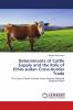 Determinants of Cattle Supply and the Role of Ethio-sudan Cross-border Trade