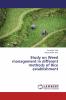 Study on Weed management in different methods of Rice establishment
