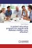 Is patient education program for people with diabetes mellitus cost-effective?