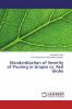 Standardization of Severity of Pruning in Grapes cv. Red Globe