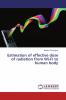 Estimation of effective dose of radiation from Wi-Fi to human body