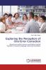 Exploring the Perception of Oral Error Correction