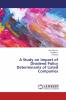 A Study on Impact of Dividend Policy Determinants of Listed Companies