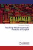 Teaching Morphosyntactic Features of English