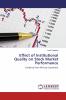 Effect of Institutional Quality on Stock Market Performance