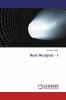 Real Analysis - I