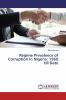 Regime Prevalence of Corruption in Nigeria: 1960 till Date