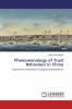 Phenomenology of Trust Behaviour in China