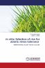 In vitro Selection of rice for abiotic stress tolerance