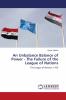 An Unbalance Balance of Power - The Failure of the League of Nations