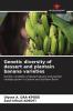 Genetic diversity of dessert and plantain banana varieties