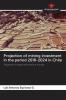 Projection of mining investment in the period 2018-2024 in Chile