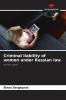 Criminal liability of women under Russian law