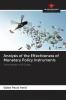 Analysis of the Effectiveness of Monetary Policy Instruments