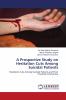 A Prospective Study on Hesitation Cuts Among Suicidal Patients