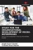 STUDY FOR THE ORGANISATIONAL DEVELOPMENT OF MICRO-ENTERPRISES