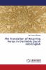 The Translation of Recurring Verses in the Noble Quran into English
