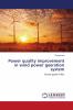 Power quality improvement in wind power geeration system