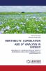 HERITABILITY CORRELATION AND D2 ANALYSIS IN LINSEED