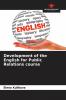 Development of the English for Public Relations course
