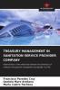 TREASURY MANAGEMENT IN SANITATION SERVICE PROVIDER COMPANY