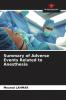 Summary of Adverse Events Related to Anesthesia