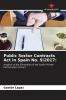 Public Sector Contracts Act in Spain No. 9/2017: