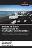 Effects of water temperature on freshwater invertebrates