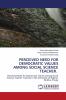 PERCEIVED NEED FOR DEMOCRATIC VALUES AMONG SOCIAL SCIENCE TEACHER.