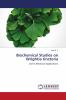 Biochemical Studies on Wrightia tinctoria