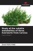 Study of the volatile metabolites of three liverworts from Corsica