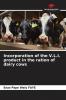 Incorporation of the V.L.I. product in the ration of dairy cows